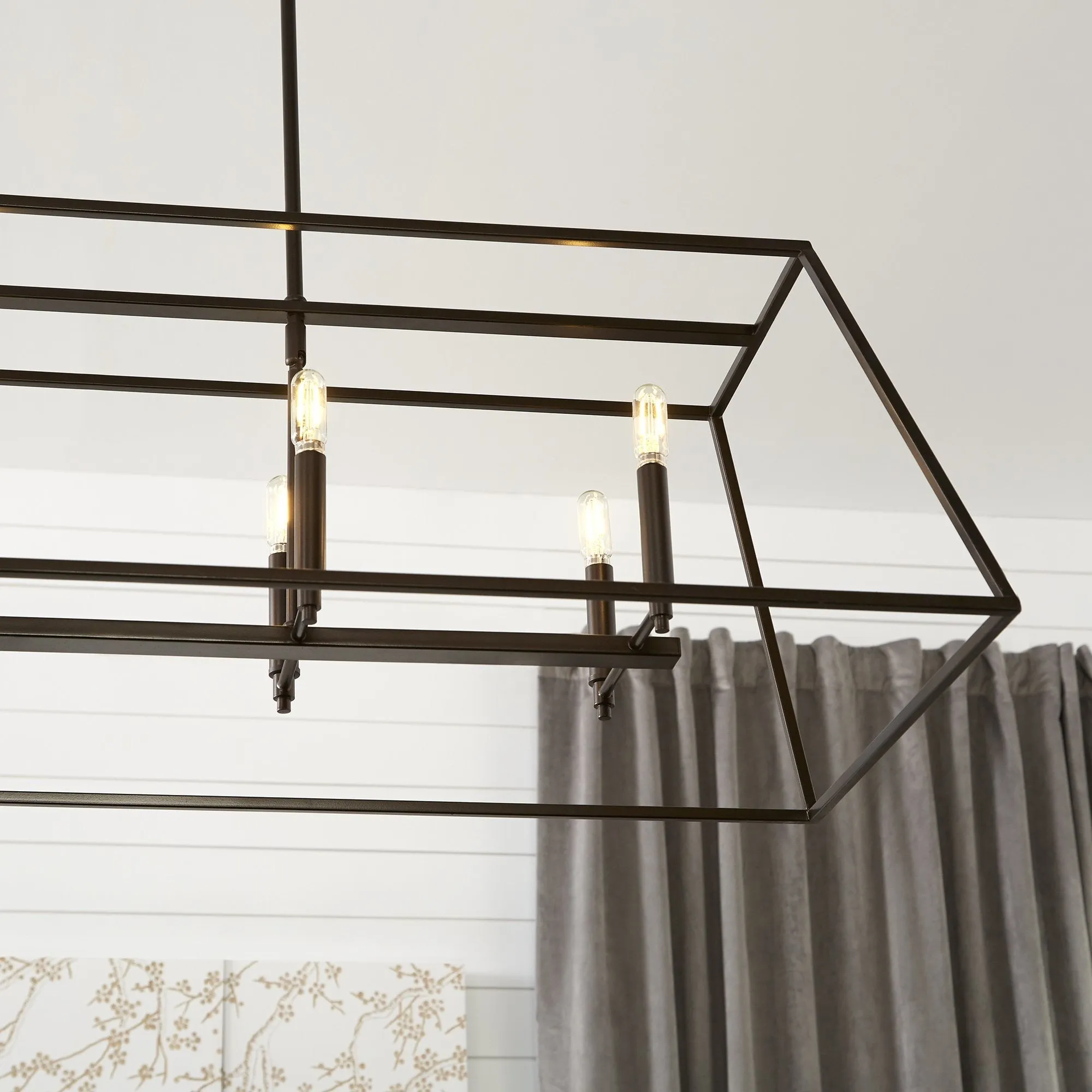 Gabriel 8 Light Linear Chandelier