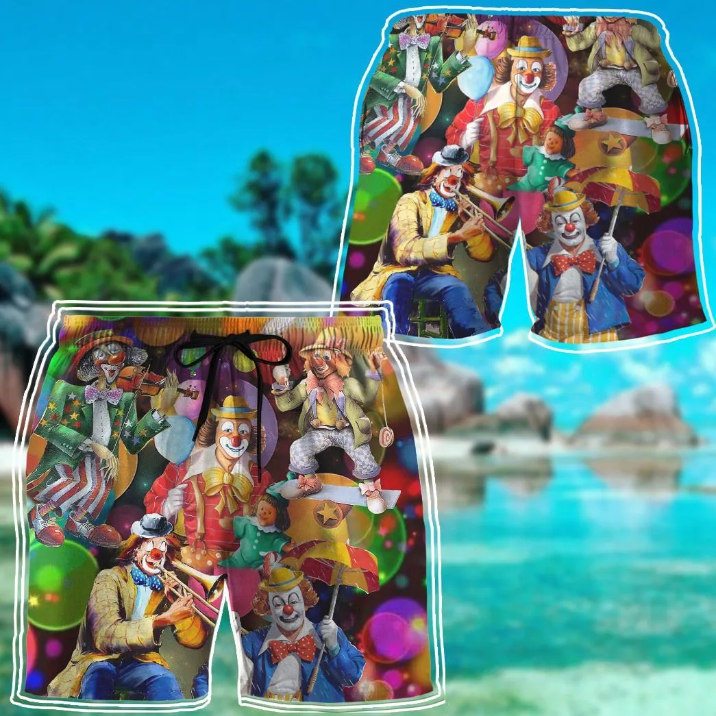 Gearhuman 3D Funny Clowns Hawaii Shirt