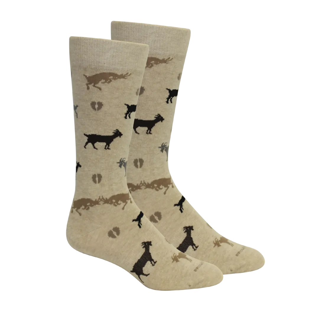 G.O.A.T. Khaki Men's Socks