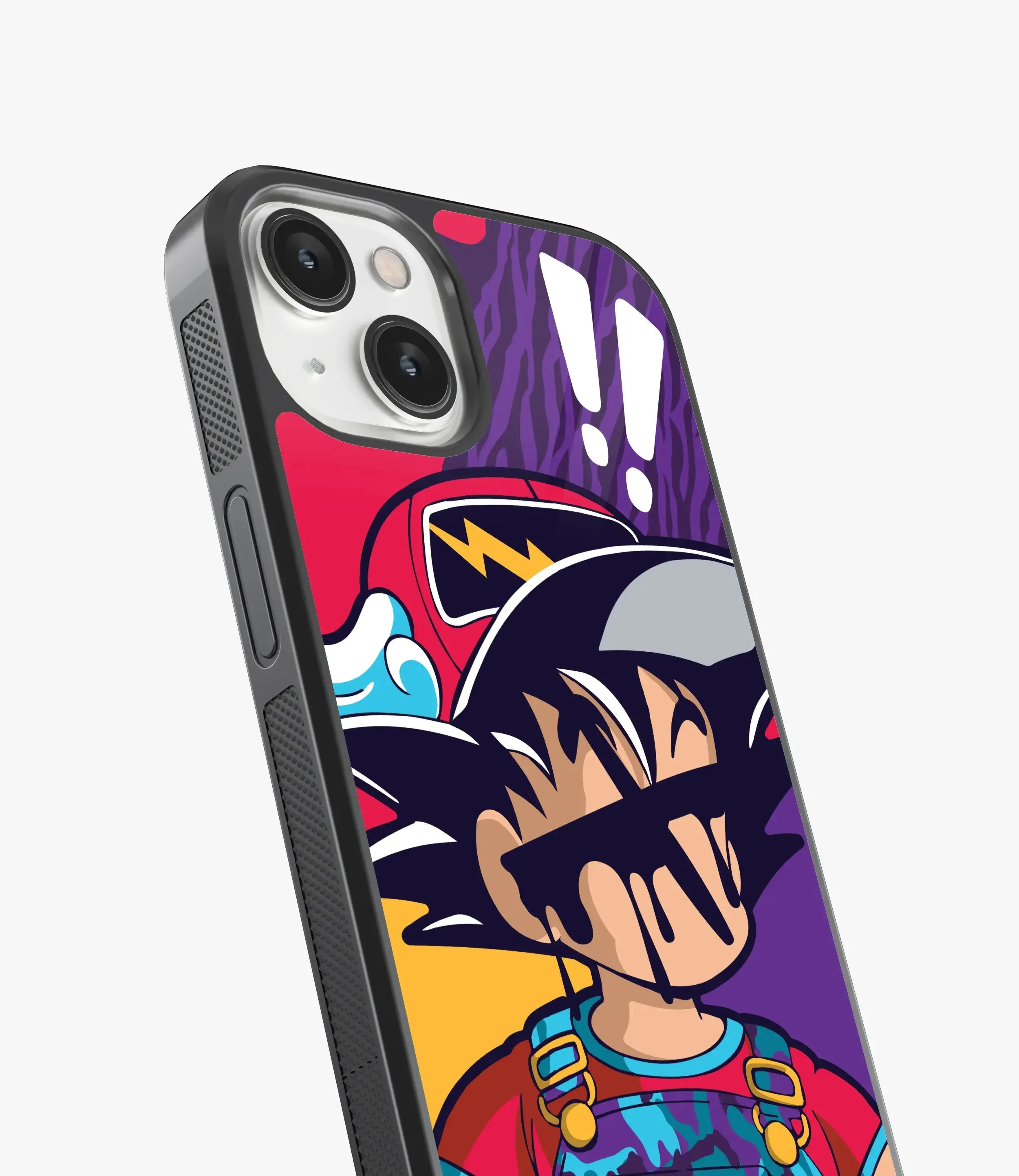 Goku Pop Art Glass Phone Case
