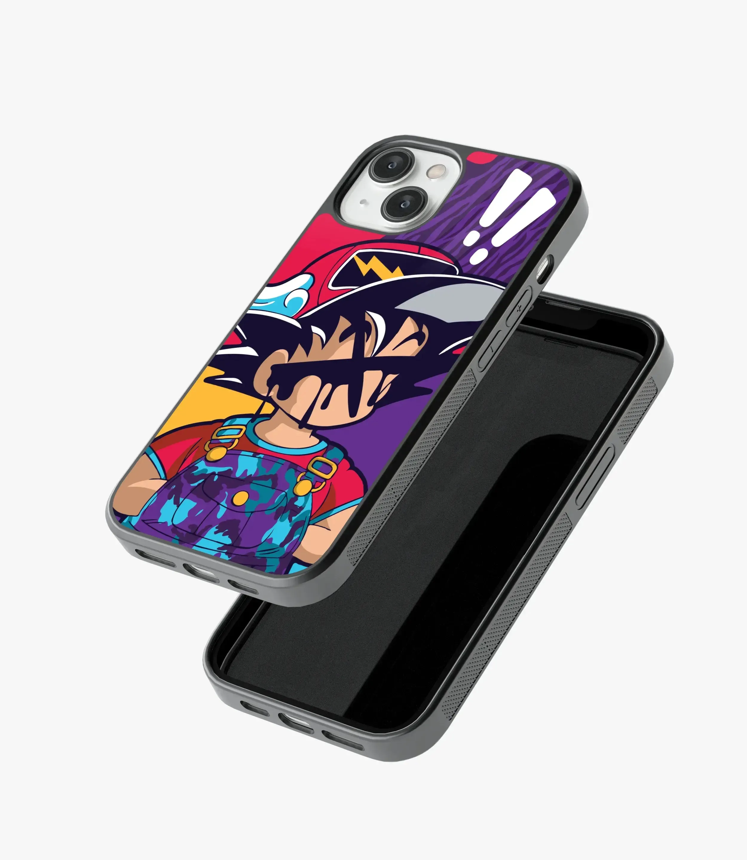 Goku Pop Art Glass Phone Case