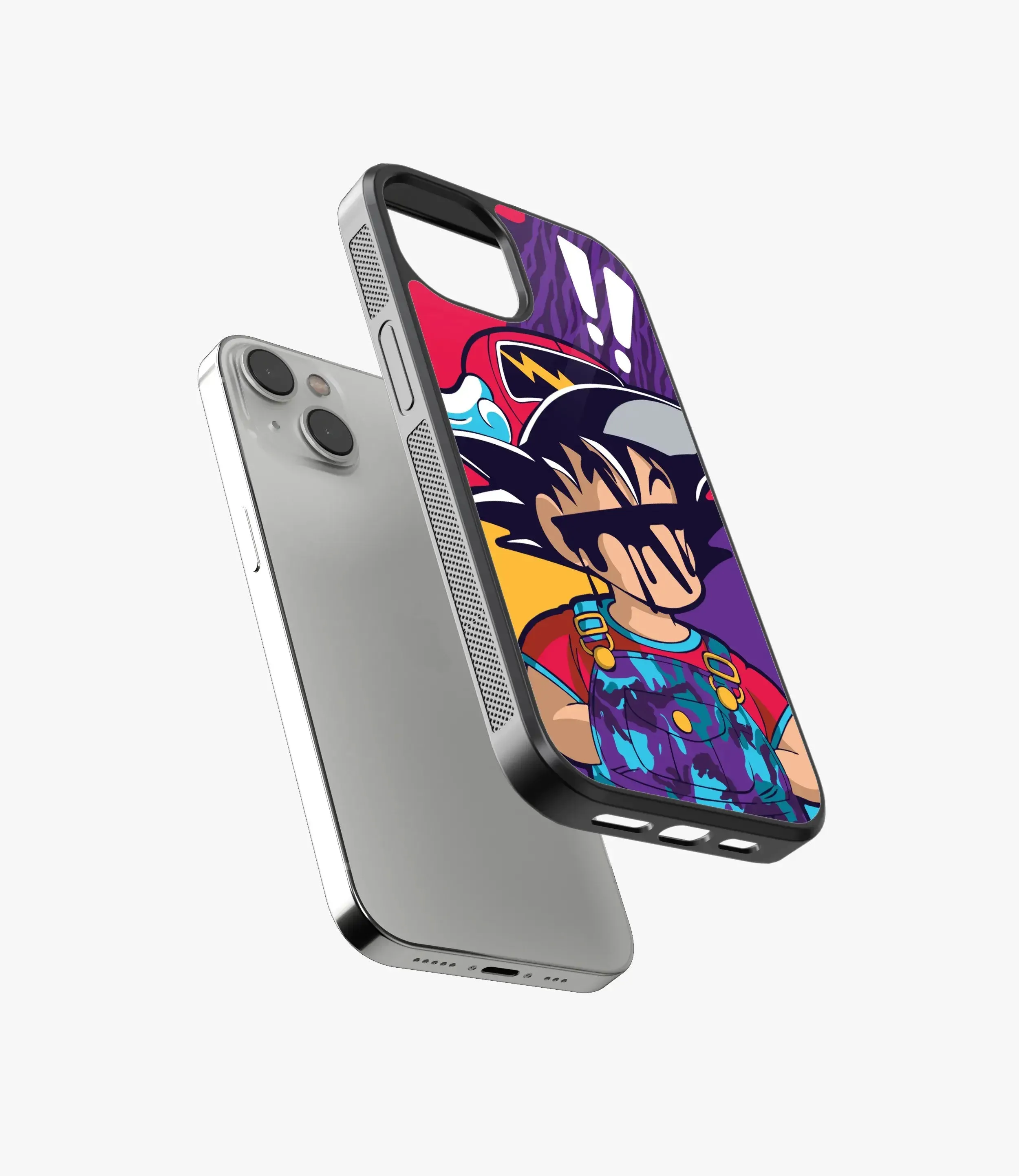 Goku Pop Art Glass Phone Case