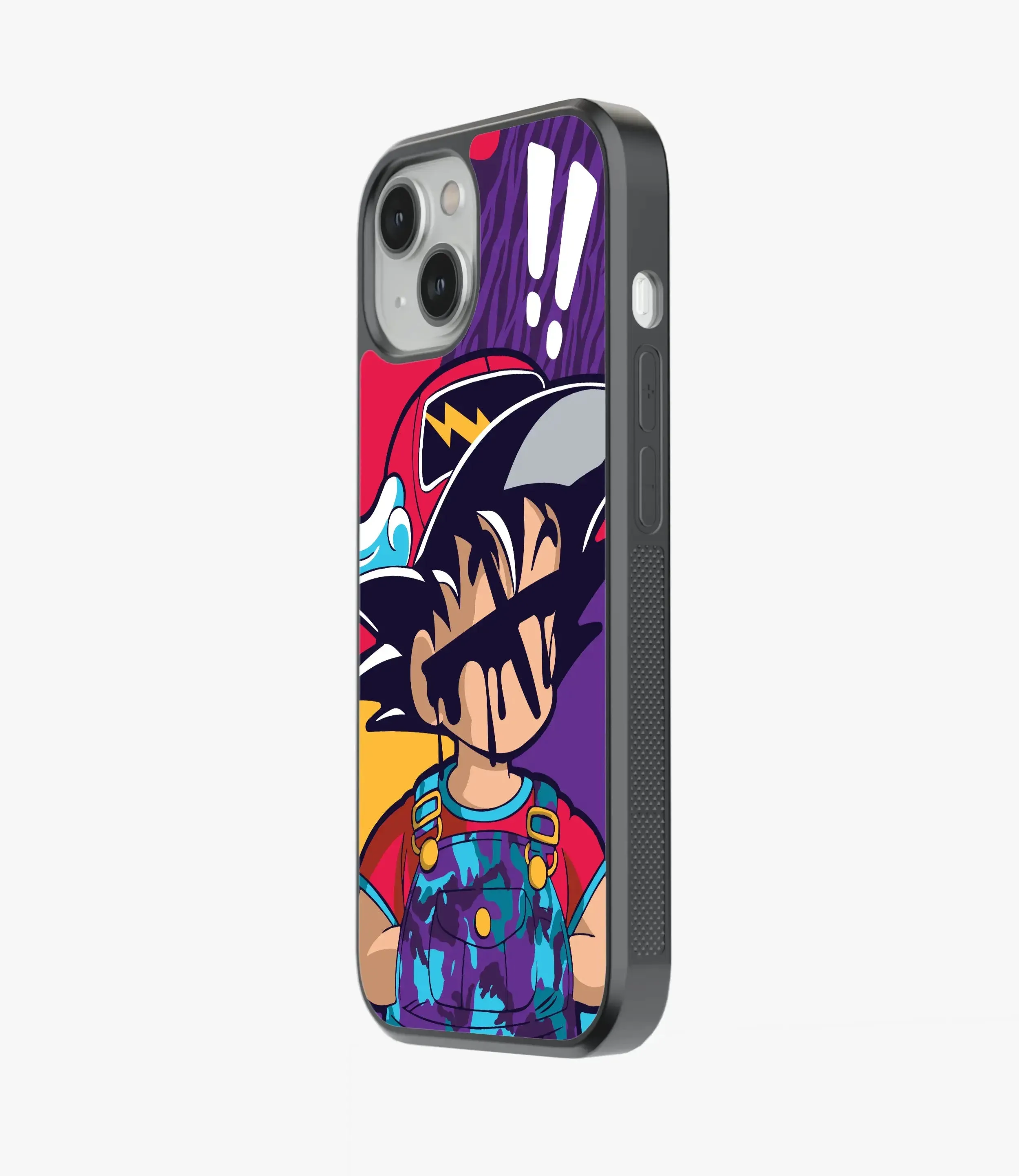 Goku Pop Art Glass Phone Case
