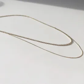 Gold Plated Cascade Necklace