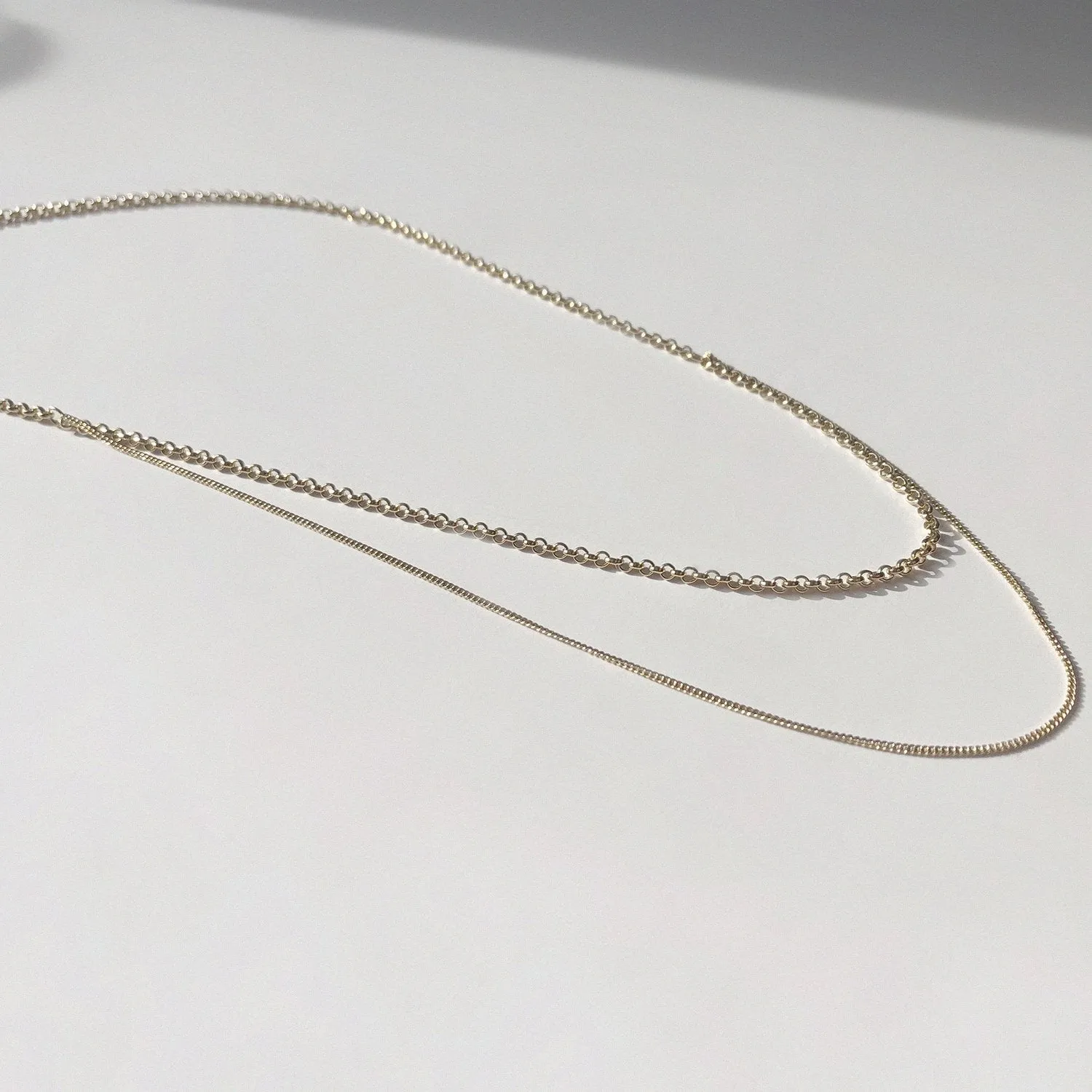 Gold Plated Cascade Necklace