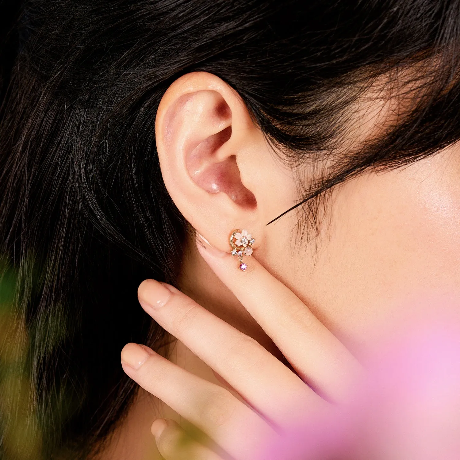 Gold Thea Studs