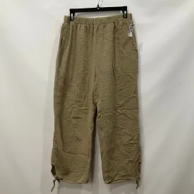Green Pants Linen grade & gather, Size S
