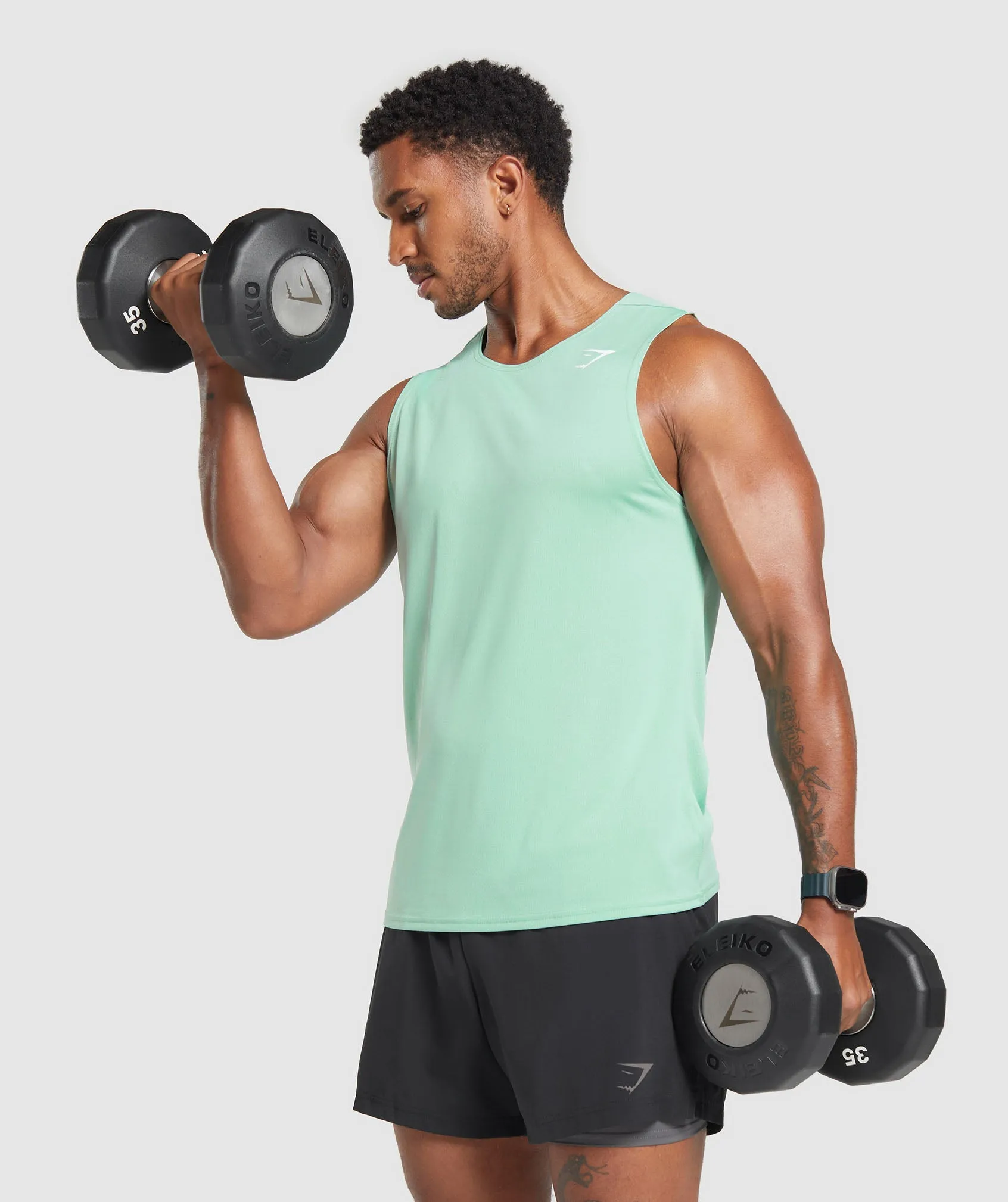 Gymshark Arrival Tank - Lido Green
