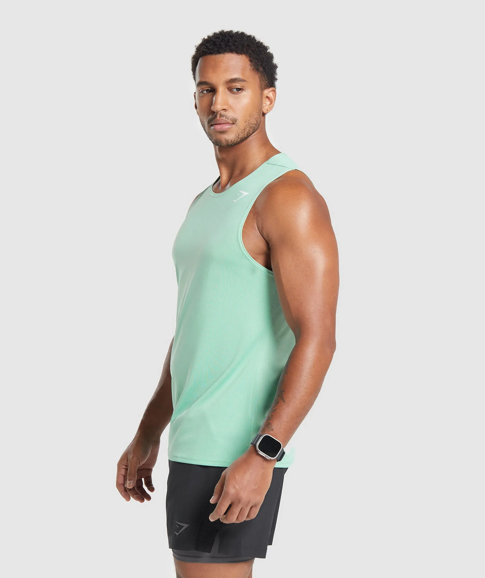 Gymshark Arrival Tank - Lido Green