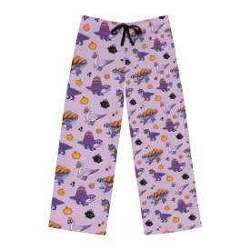 Halloween Dinos - Purple Men's Pajama Pants