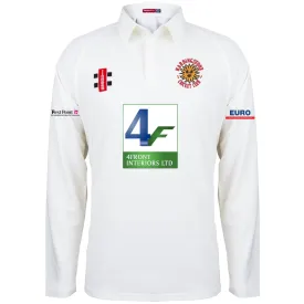 HARDINGSTONE CRICKET CLUB GRAY NICOLLS MATRIX LS JERSEY
