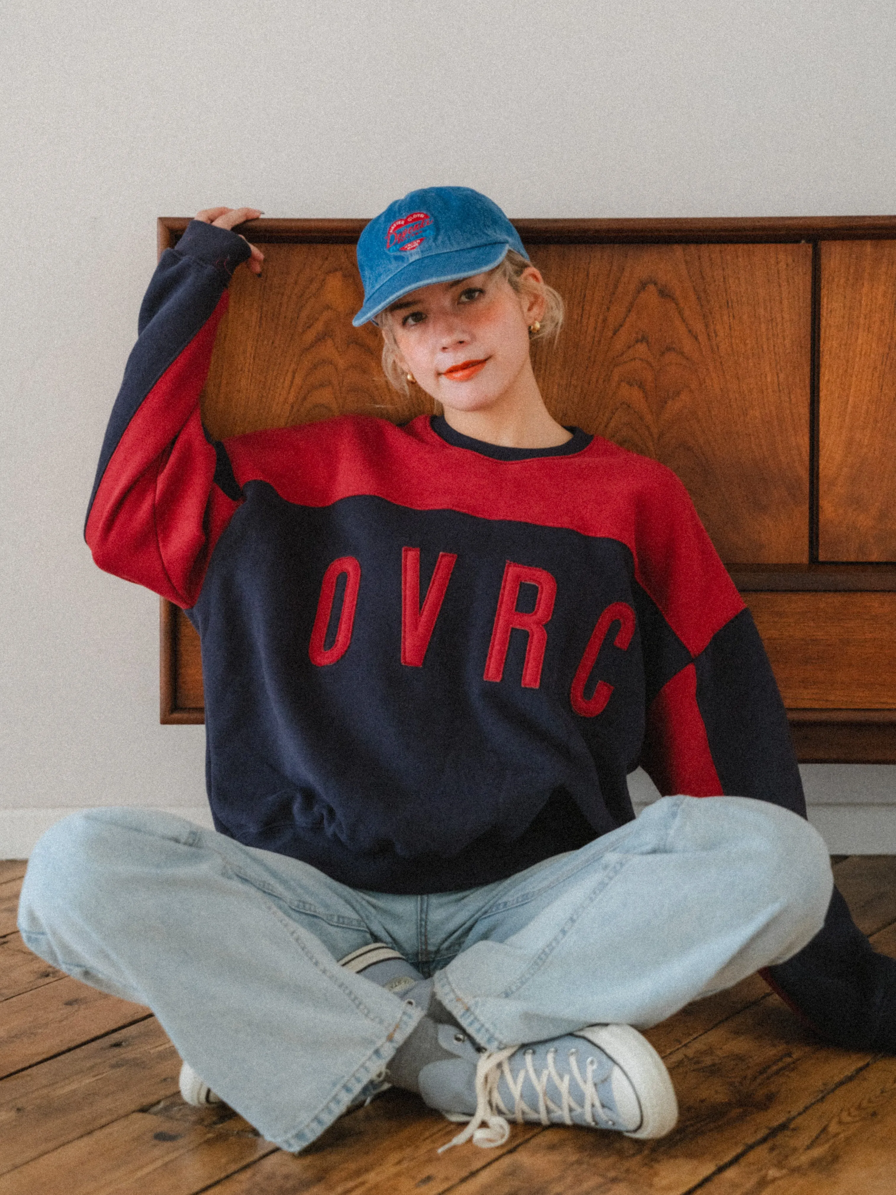 Heart Point Denim Cap
