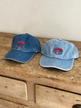Heart Point Denim Cap