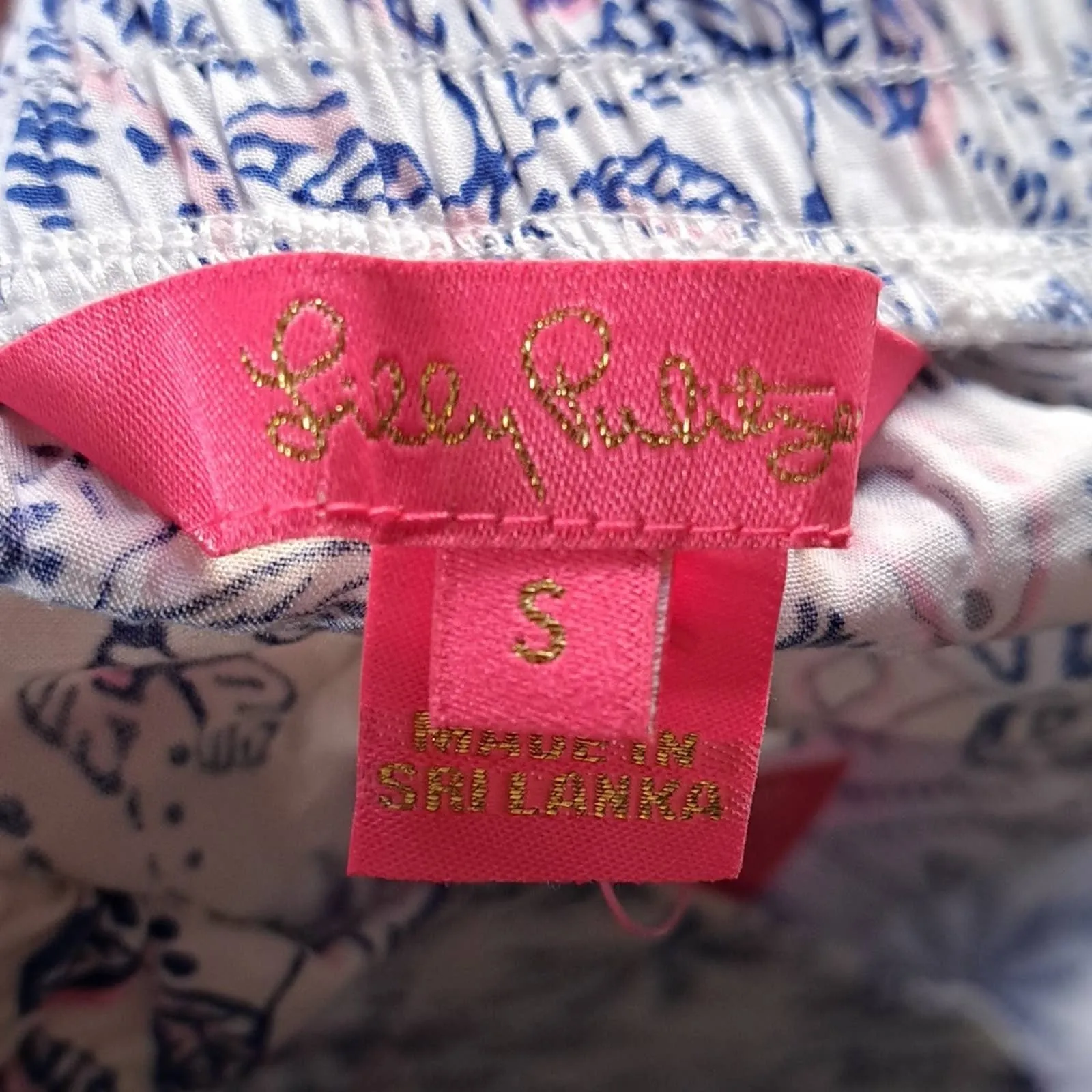 Lilly Pulitzer Neilah Shorts Resort White Time to Shine Engineered SM