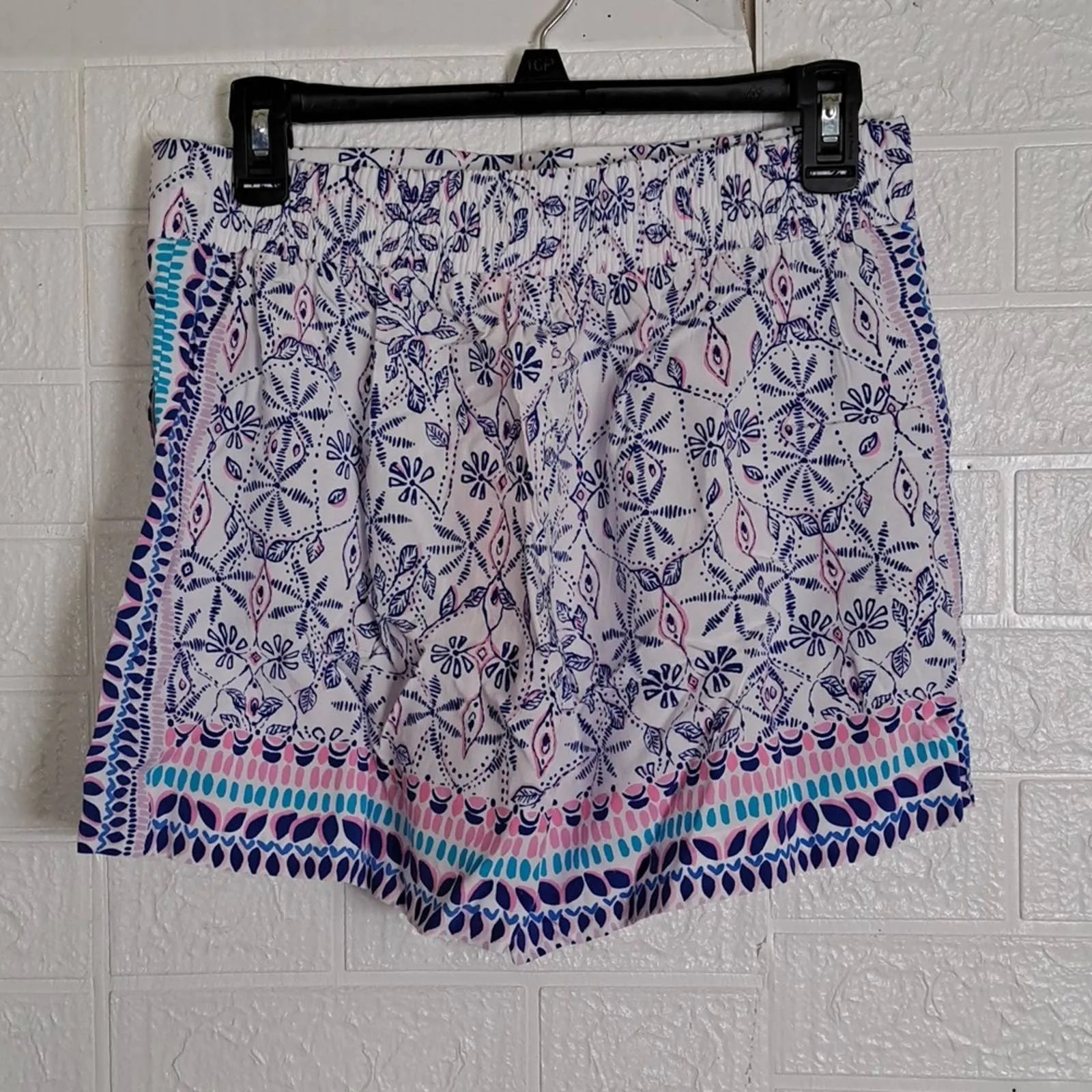 Lilly Pulitzer Neilah Shorts Resort White Time to Shine Engineered SM