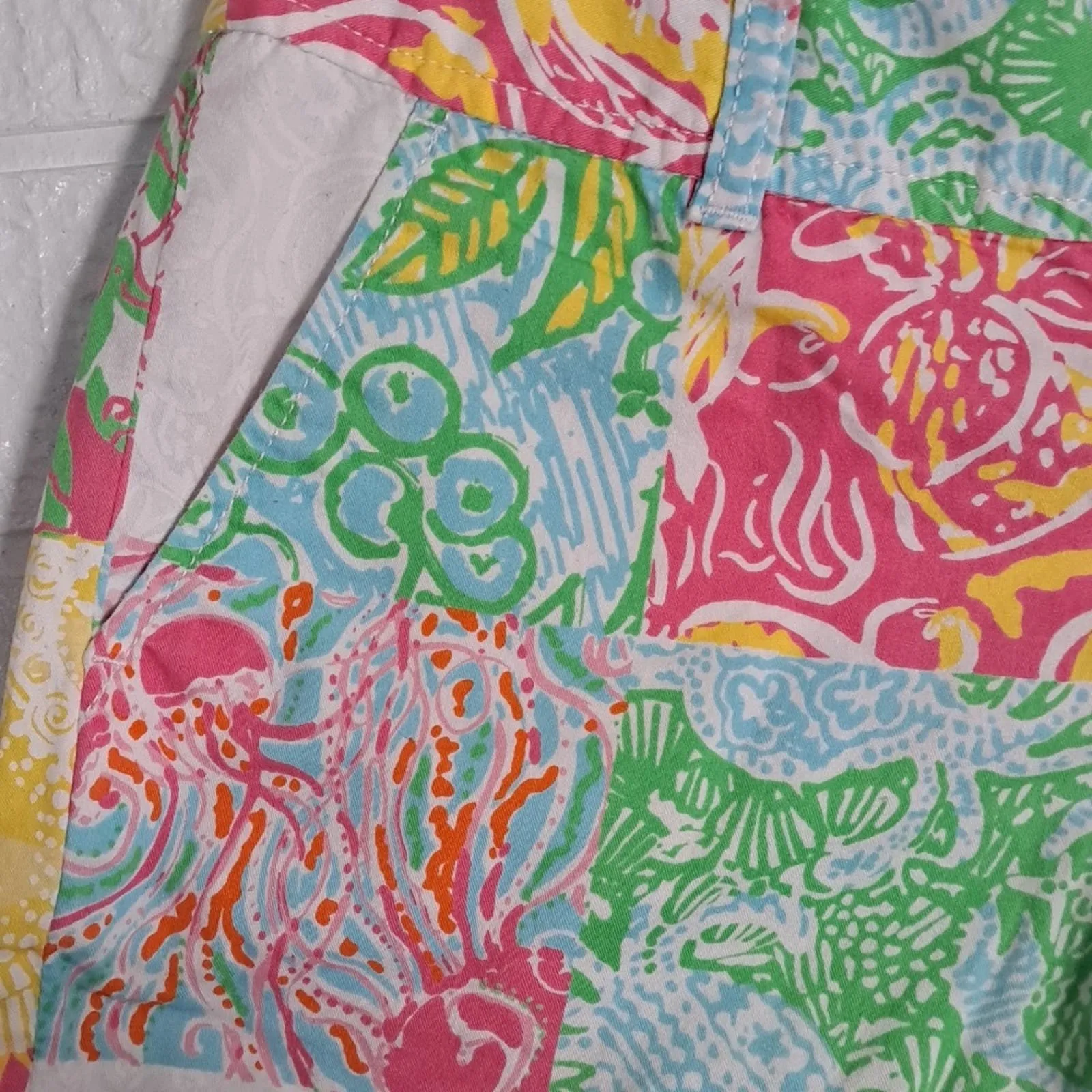 Lilly Pulitzer Patchwork Callahan Shorts