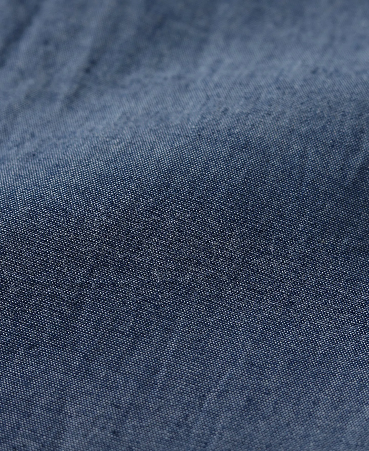 Lot 208 1930s Point Collar Work Shirt - Gray Blue