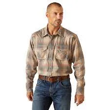MENS ARIAT FR EXCALIBUR LS PRLSNP WRK SHRT: 10048449