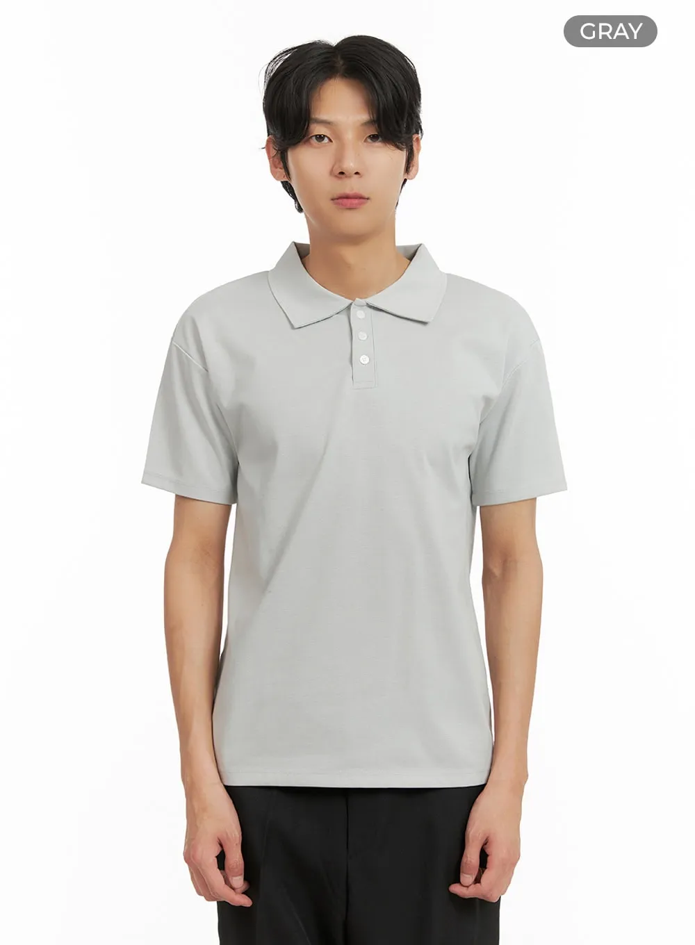 Men's Basic Polo Shirt IY402