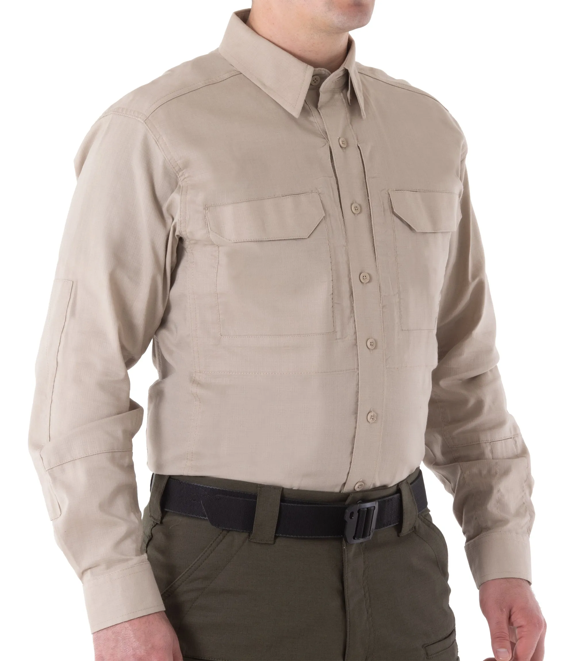 Men's V2 Tactical Long Sleeve Shirt / Khaki