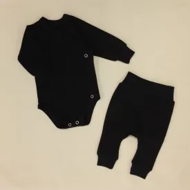 Minimalist Kimono Bodysuit & Harem Pants Boreal Night