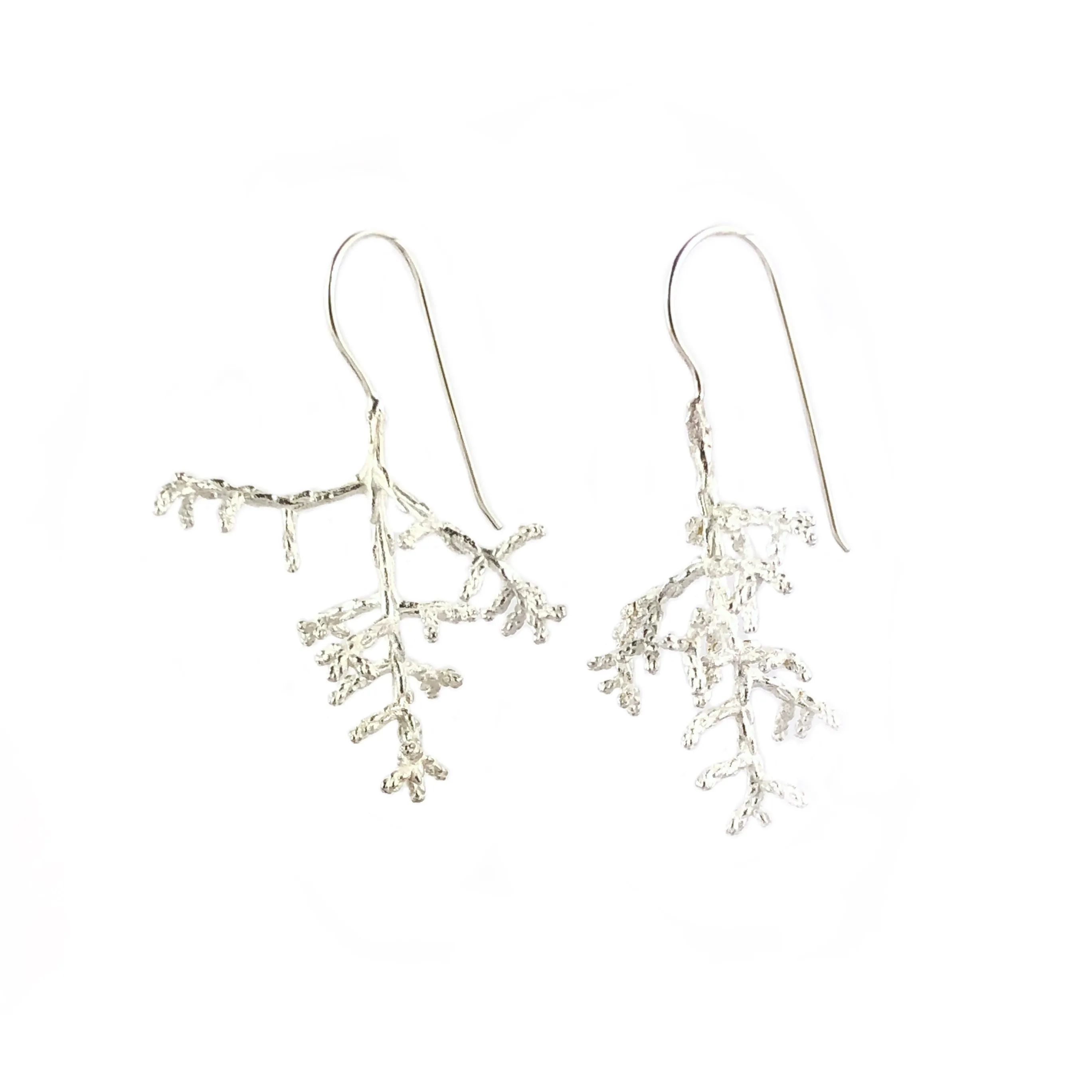 Native Pine Silver Hooks - Anja Jagsch