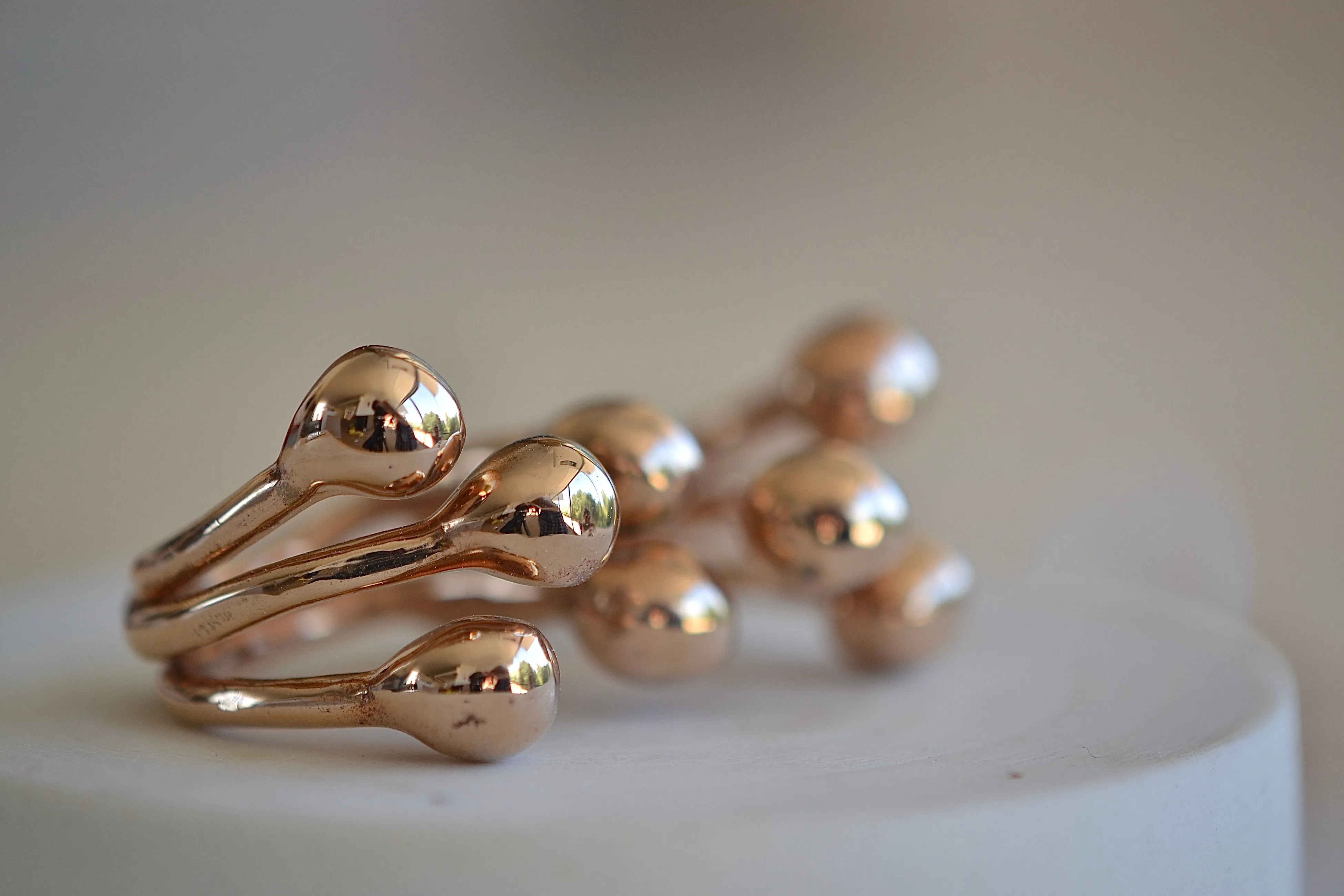 Pistilli 14 Double Finger Ring