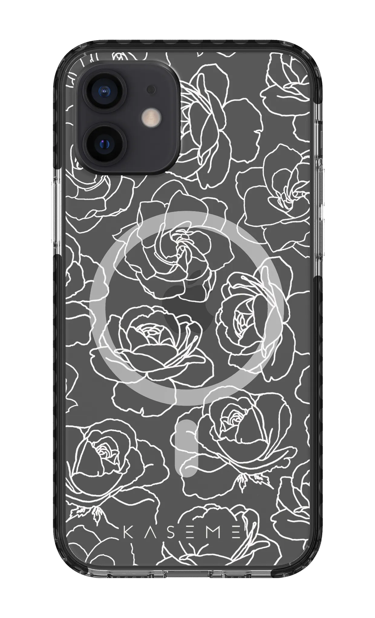 Polar Flowers Clear Case