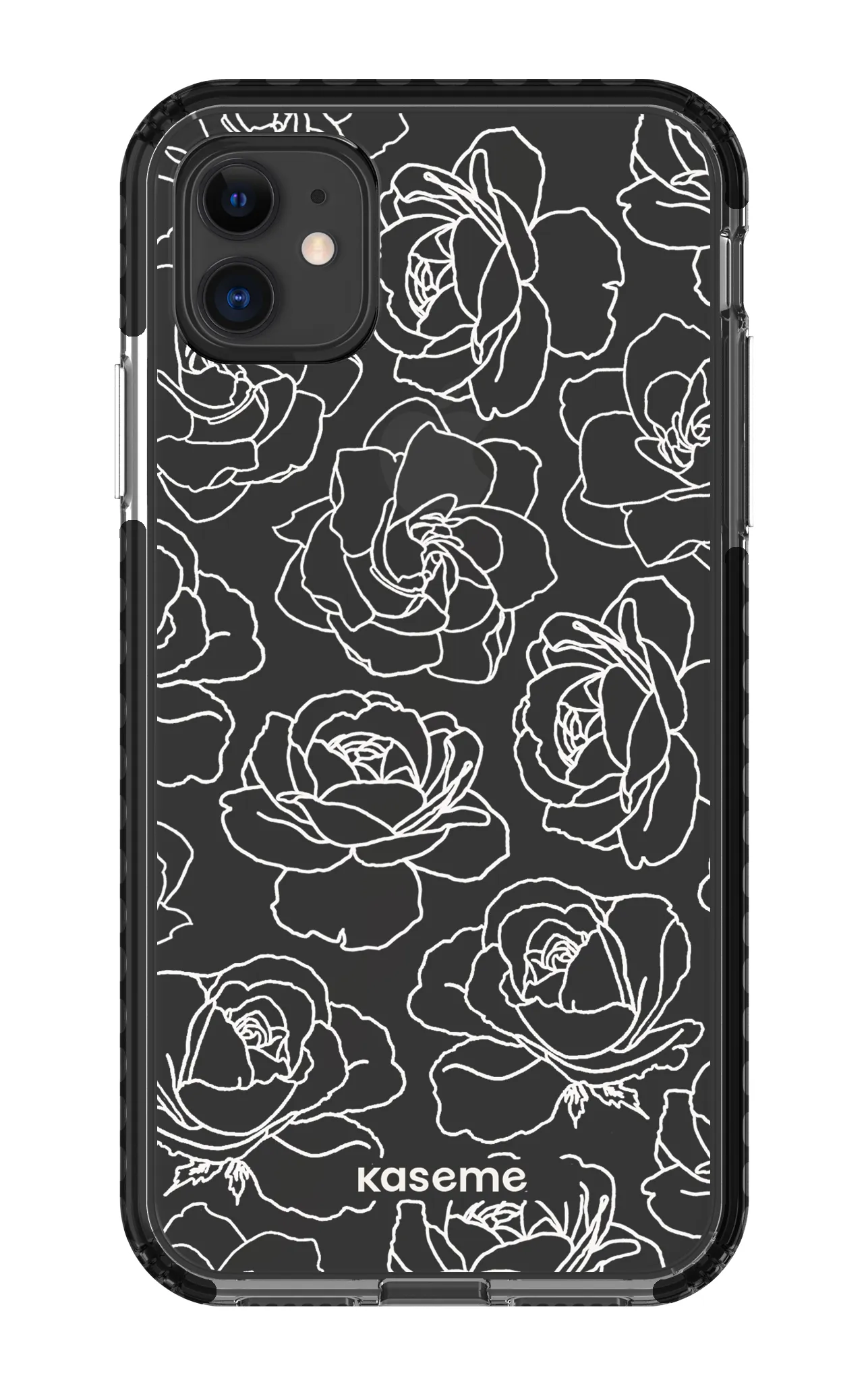 Polar Flowers Clear Case