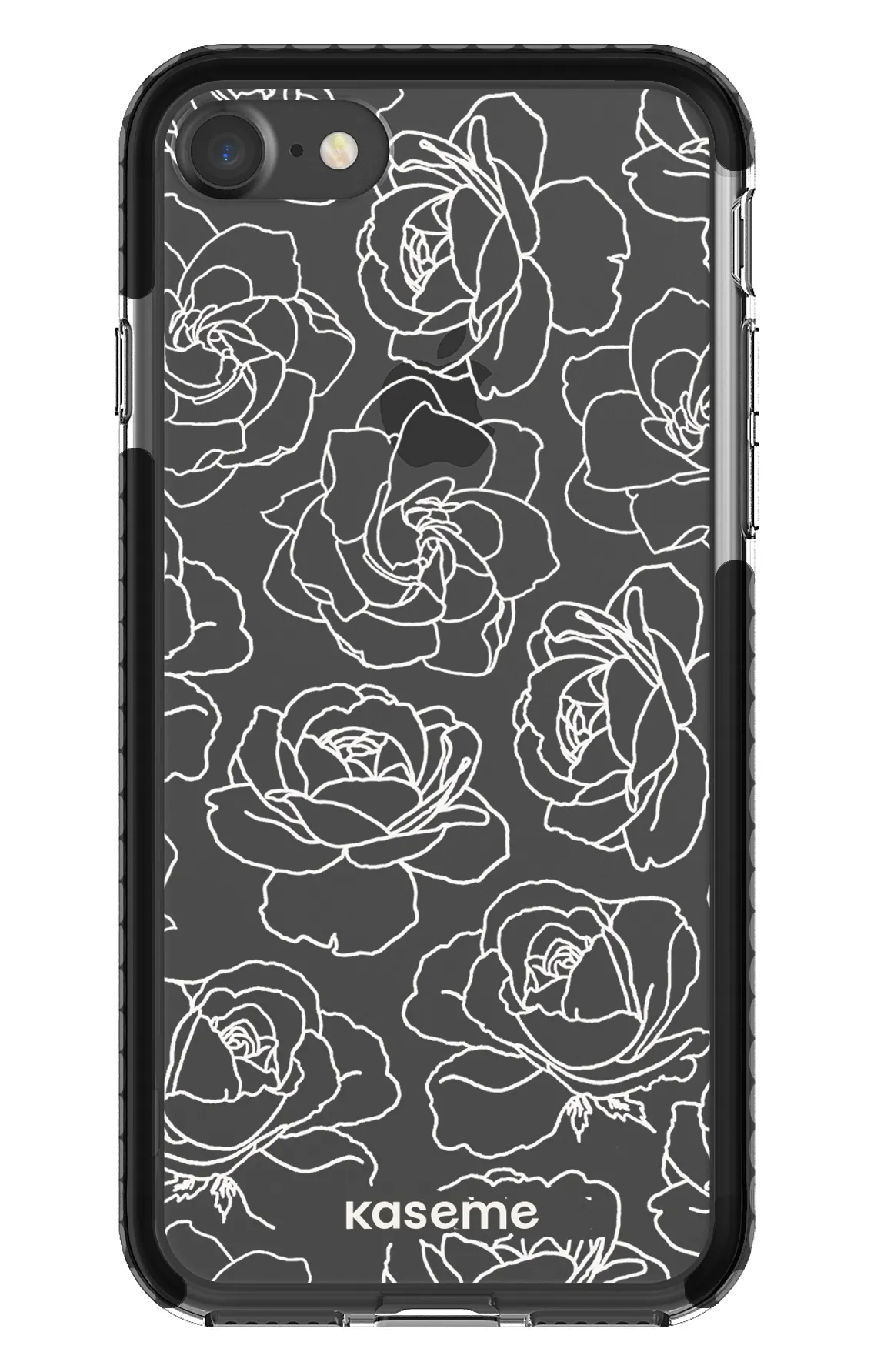 Polar Flowers Clear Case