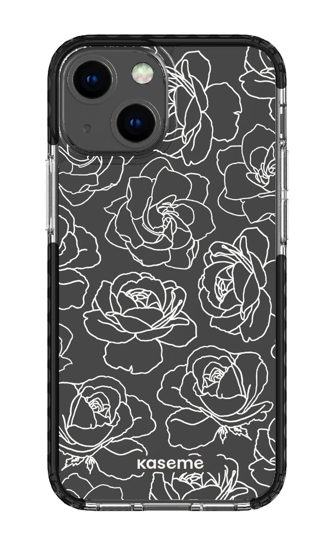 Polar Flowers Clear Case