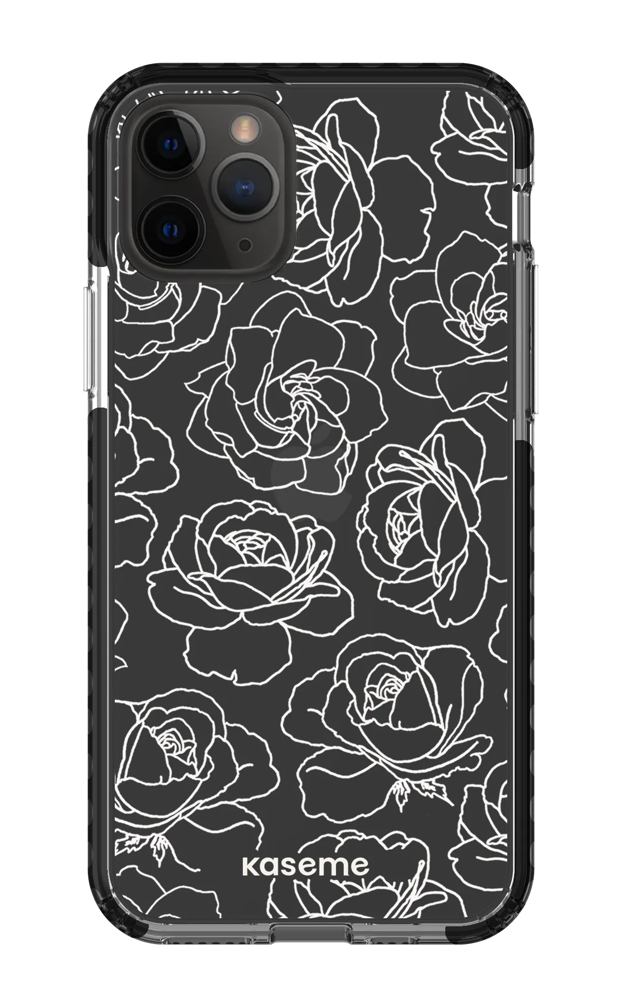Polar Flowers Clear Case