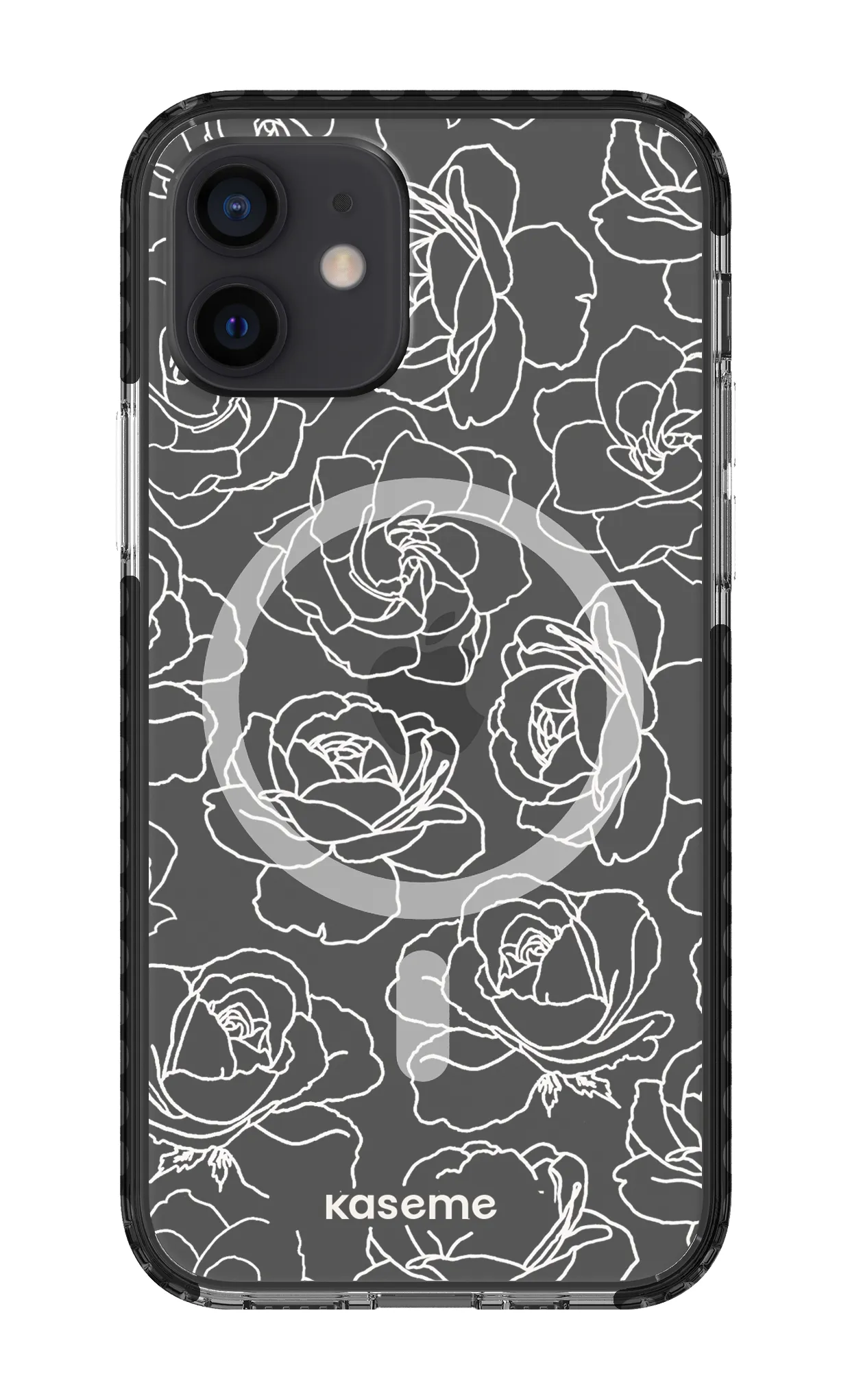 Polar Flowers Clear Case