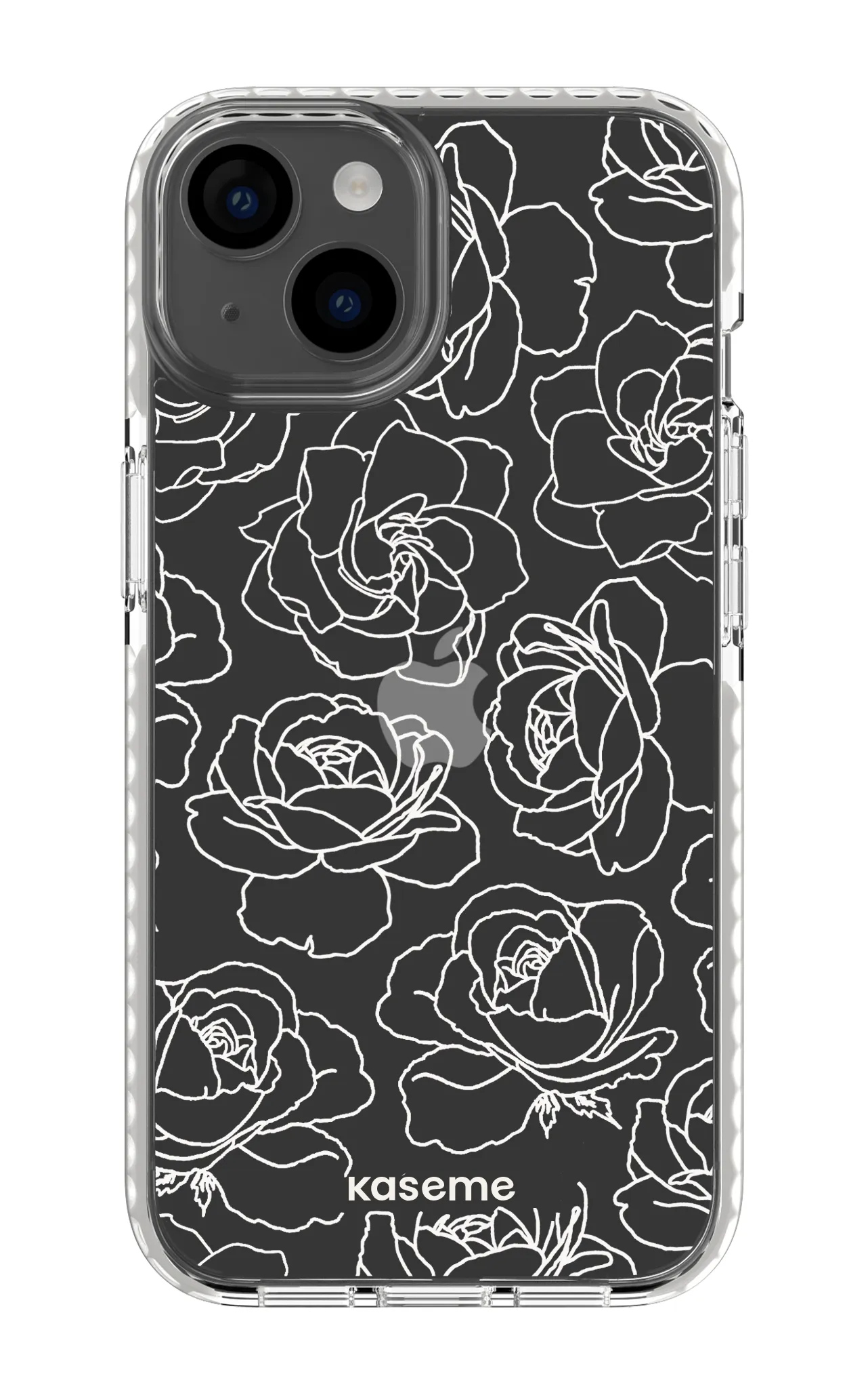 Polar Flowers Clear Case