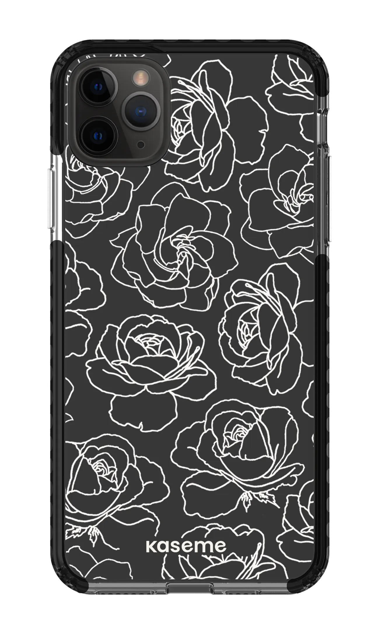 Polar Flowers Clear Case