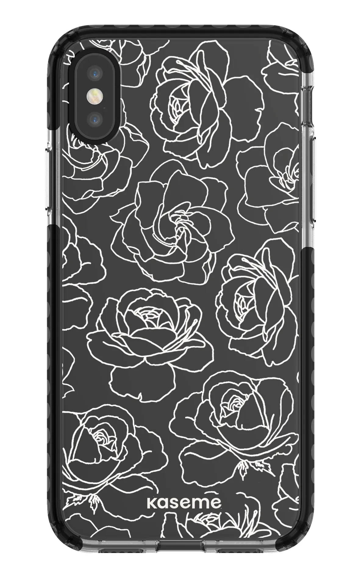 Polar Flowers Clear Case