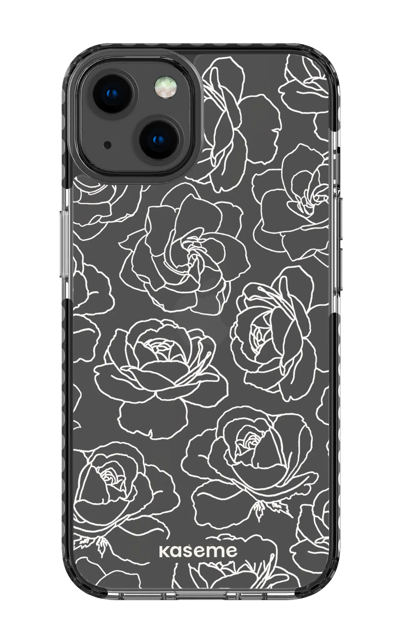 Polar Flowers Clear Case
