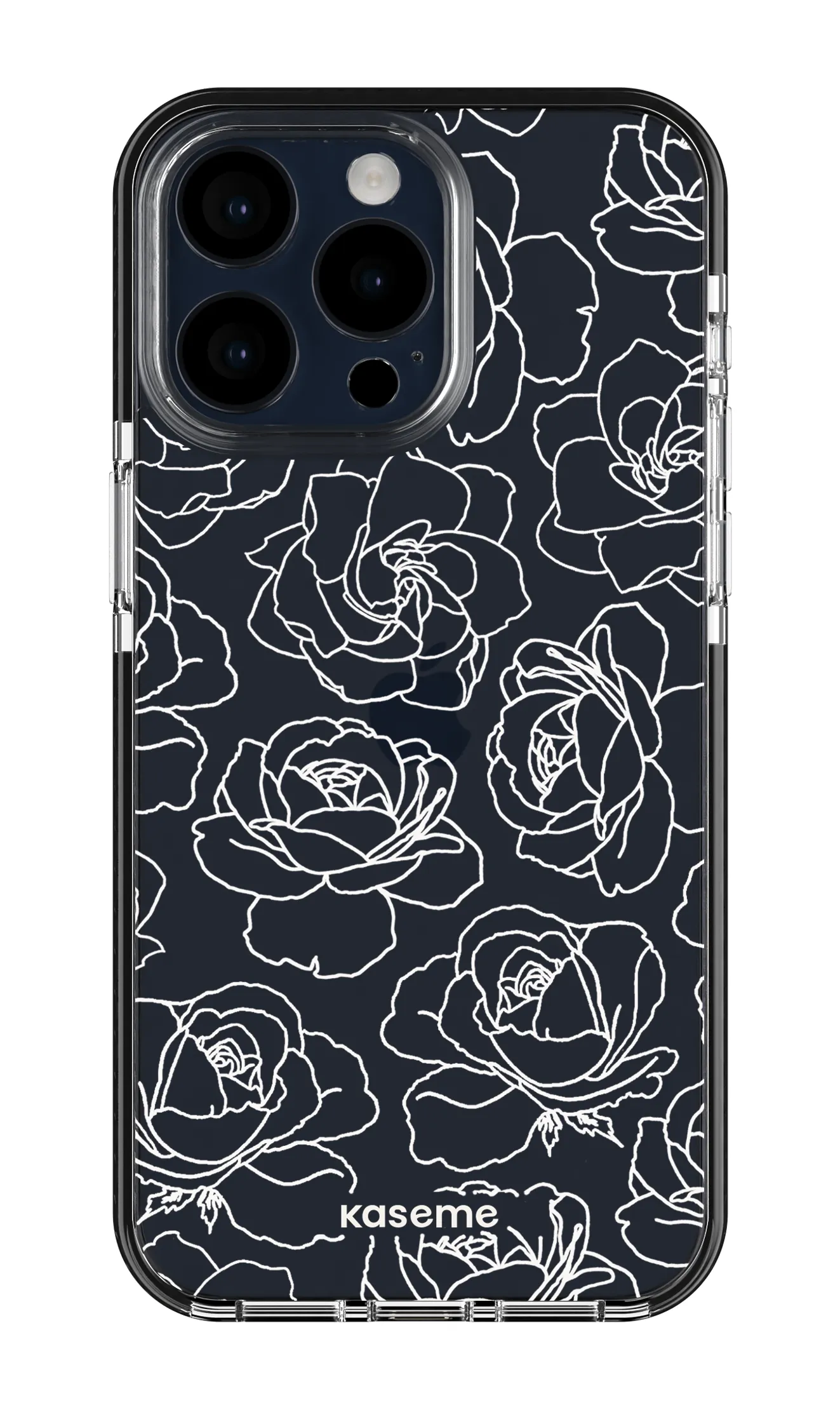 Polar Flowers Clear Case