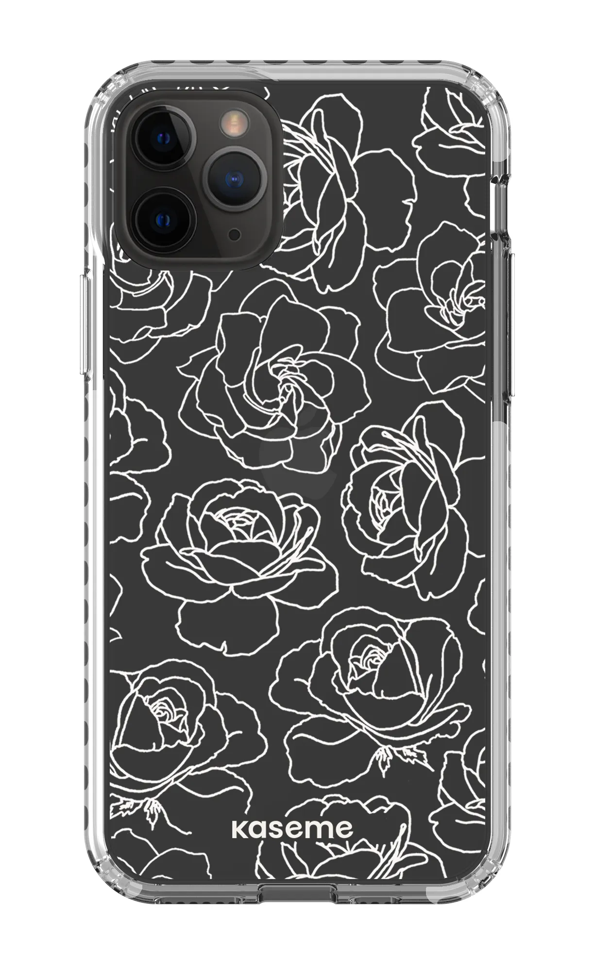 Polar Flowers Clear Case