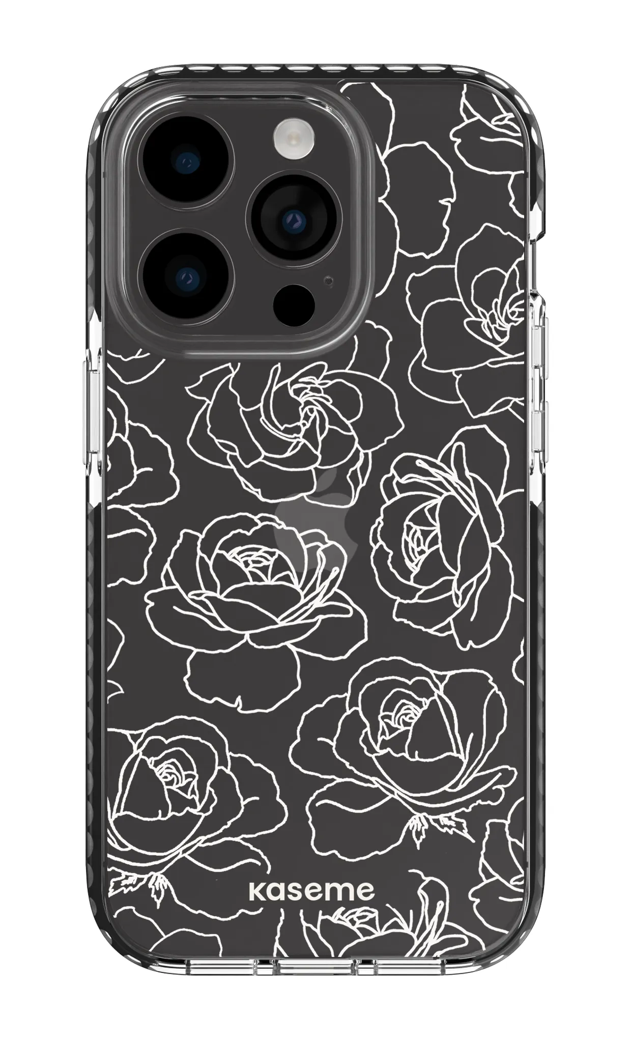Polar Flowers Clear Case
