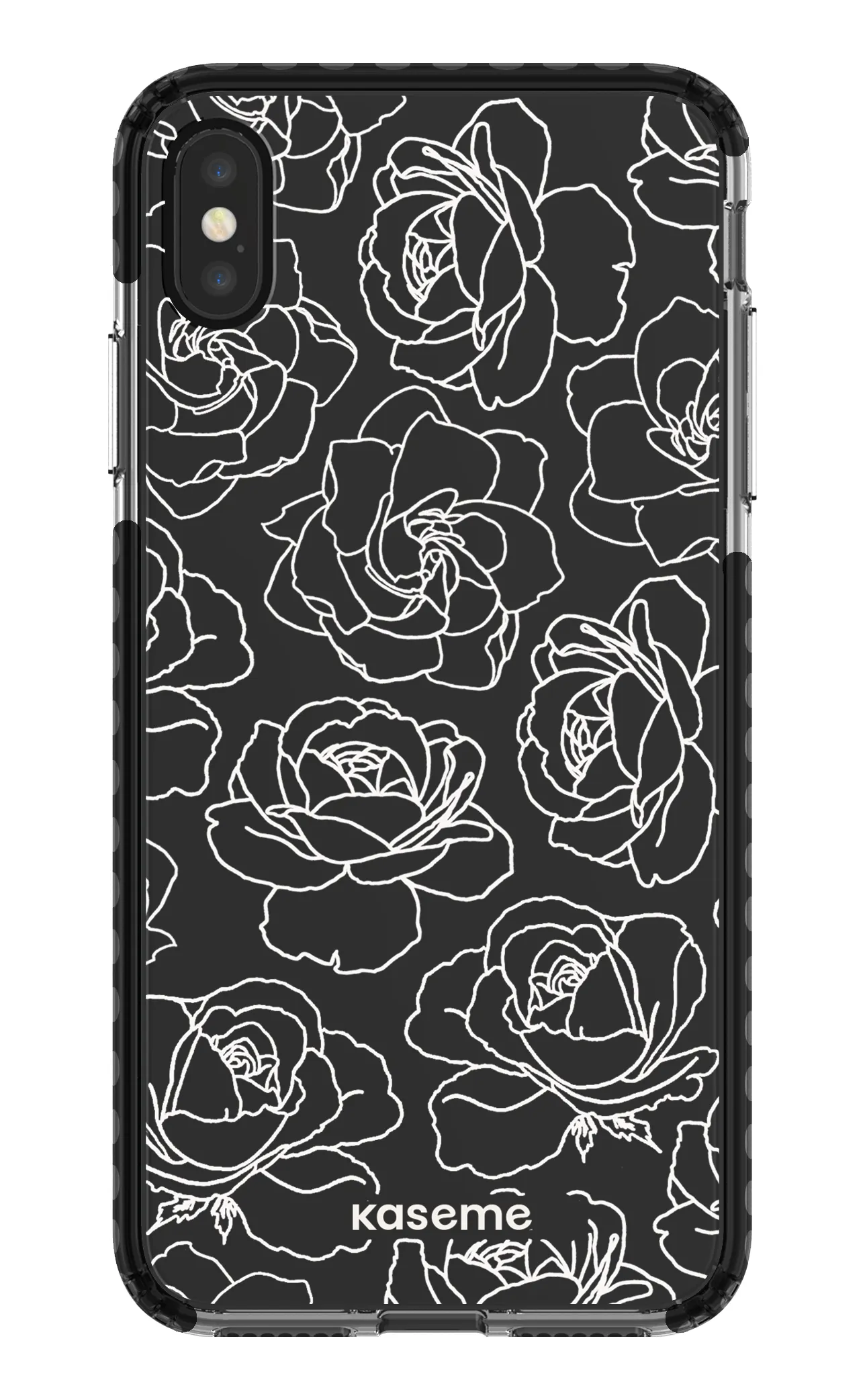 Polar Flowers Clear Case