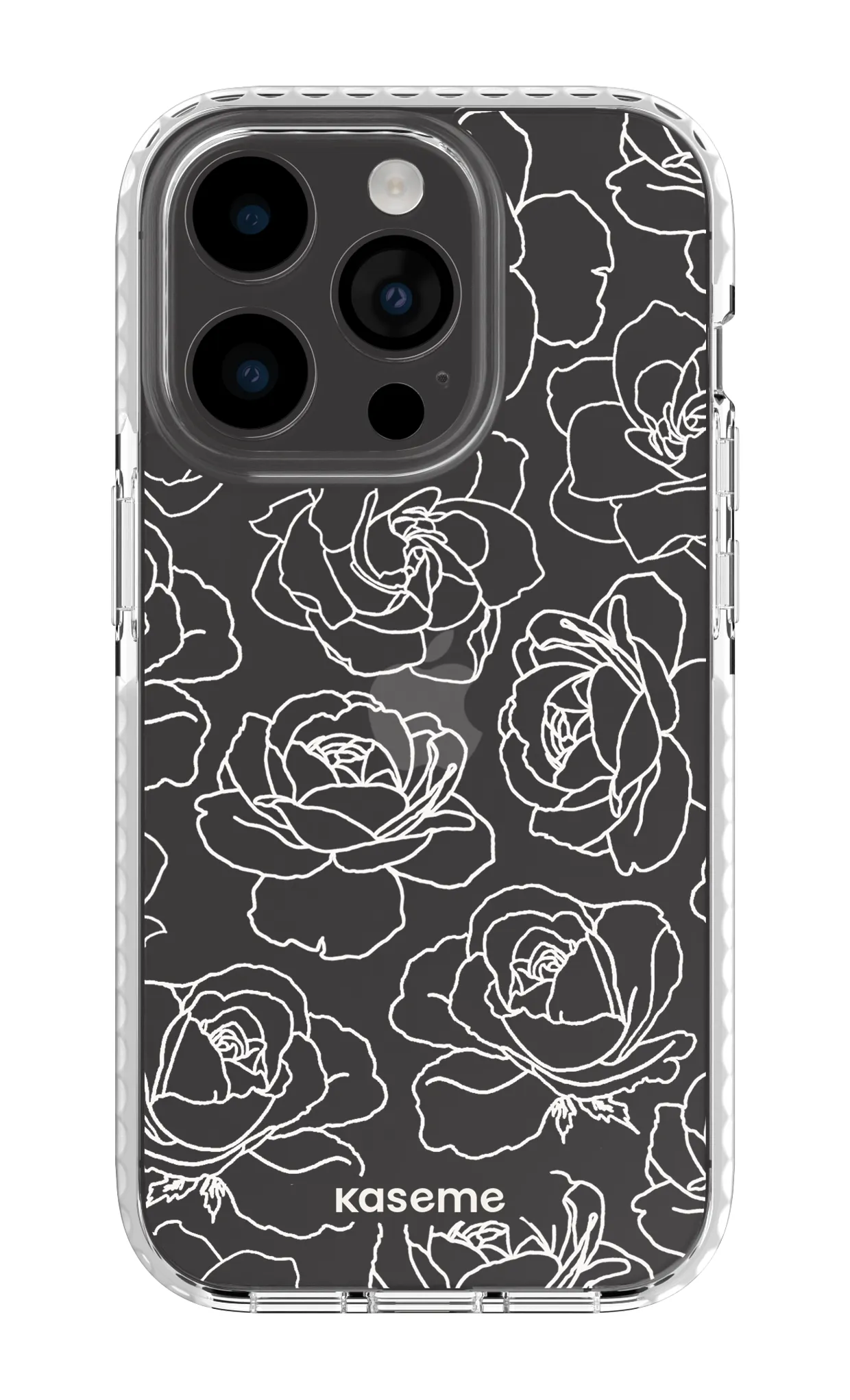 Polar Flowers Clear Case
