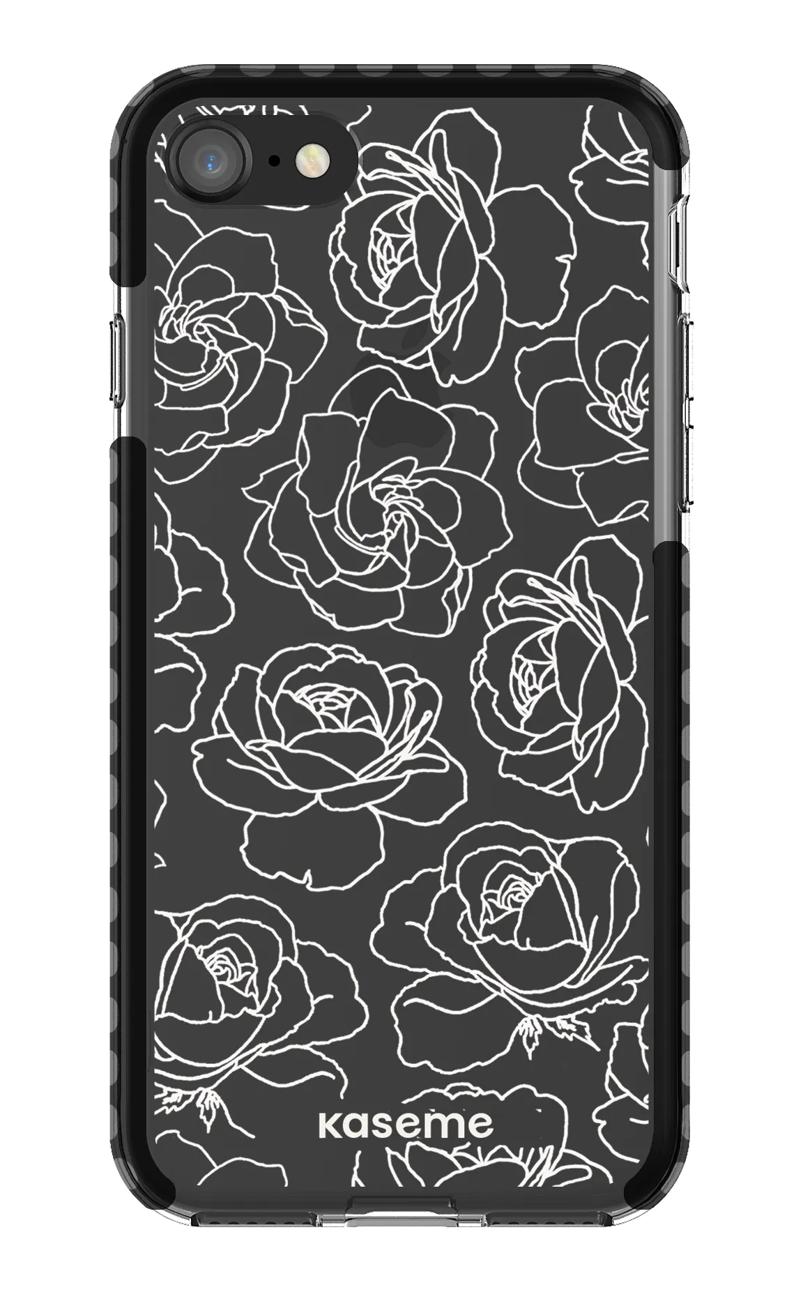 Polar Flowers Clear Case