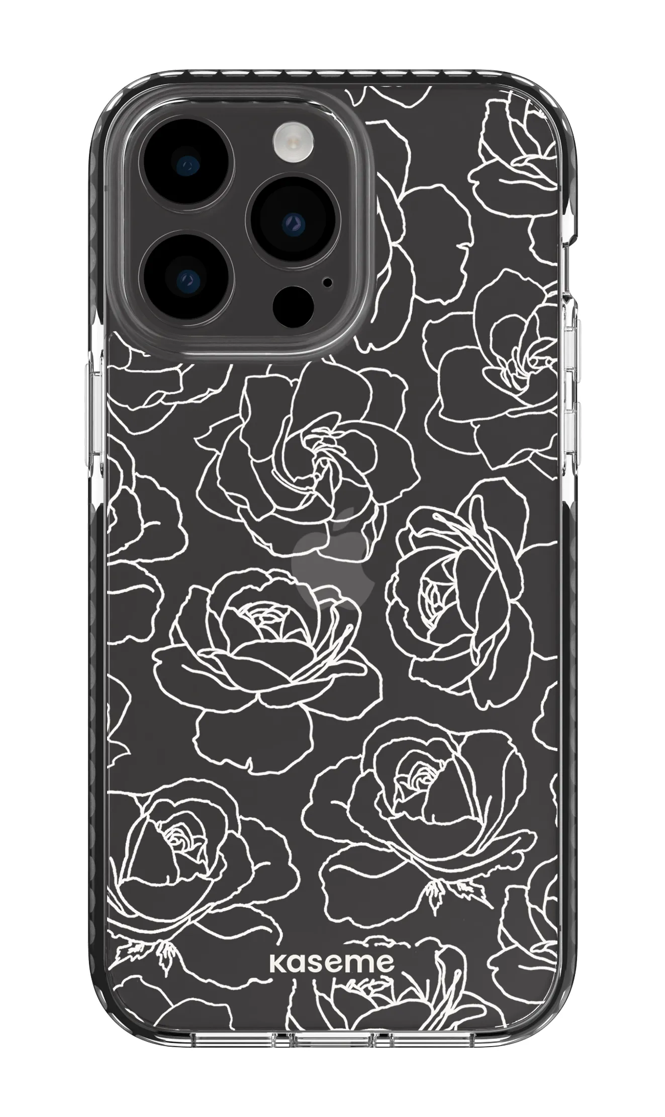 Polar Flowers Clear Case