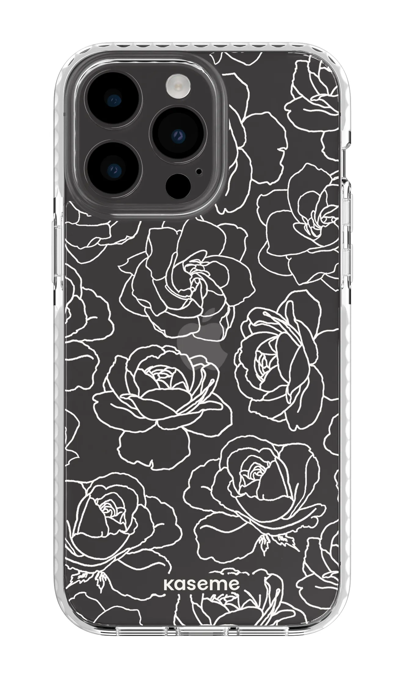 Polar Flowers Clear Case