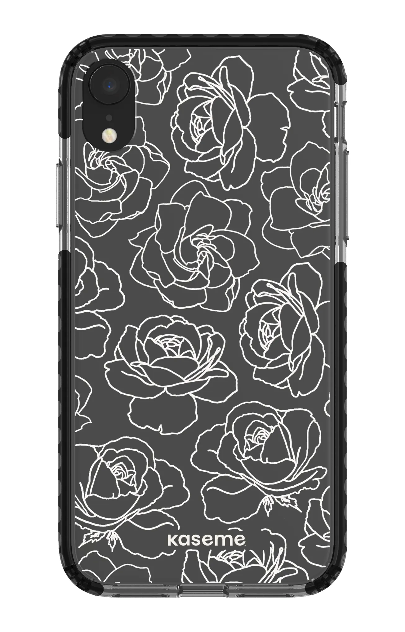 Polar Flowers Clear Case