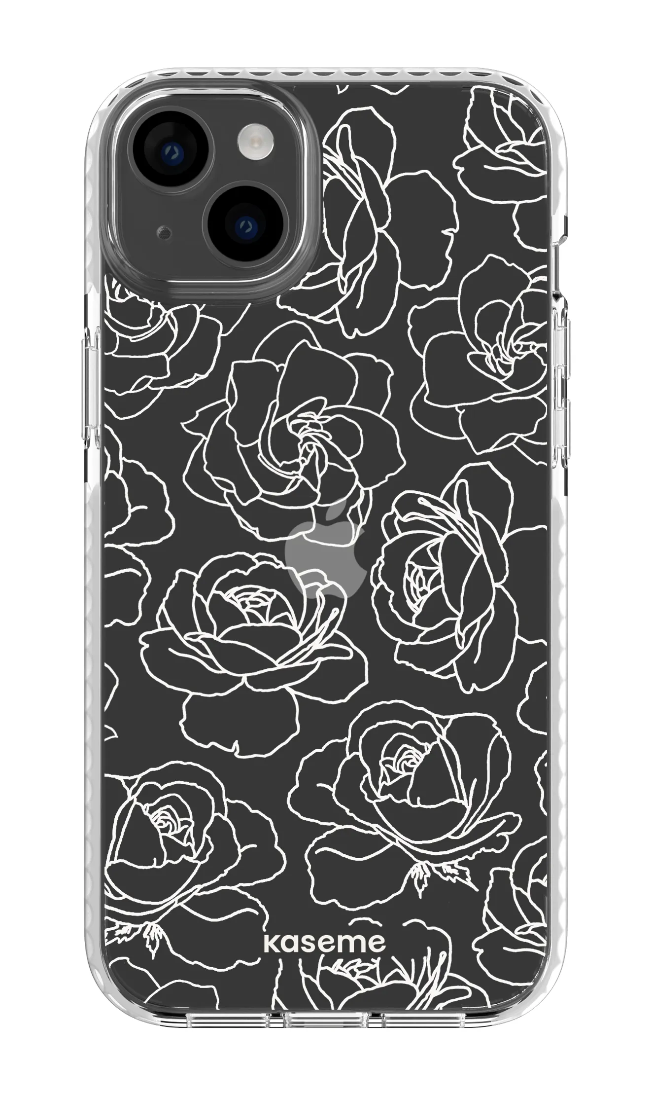Polar Flowers Clear Case