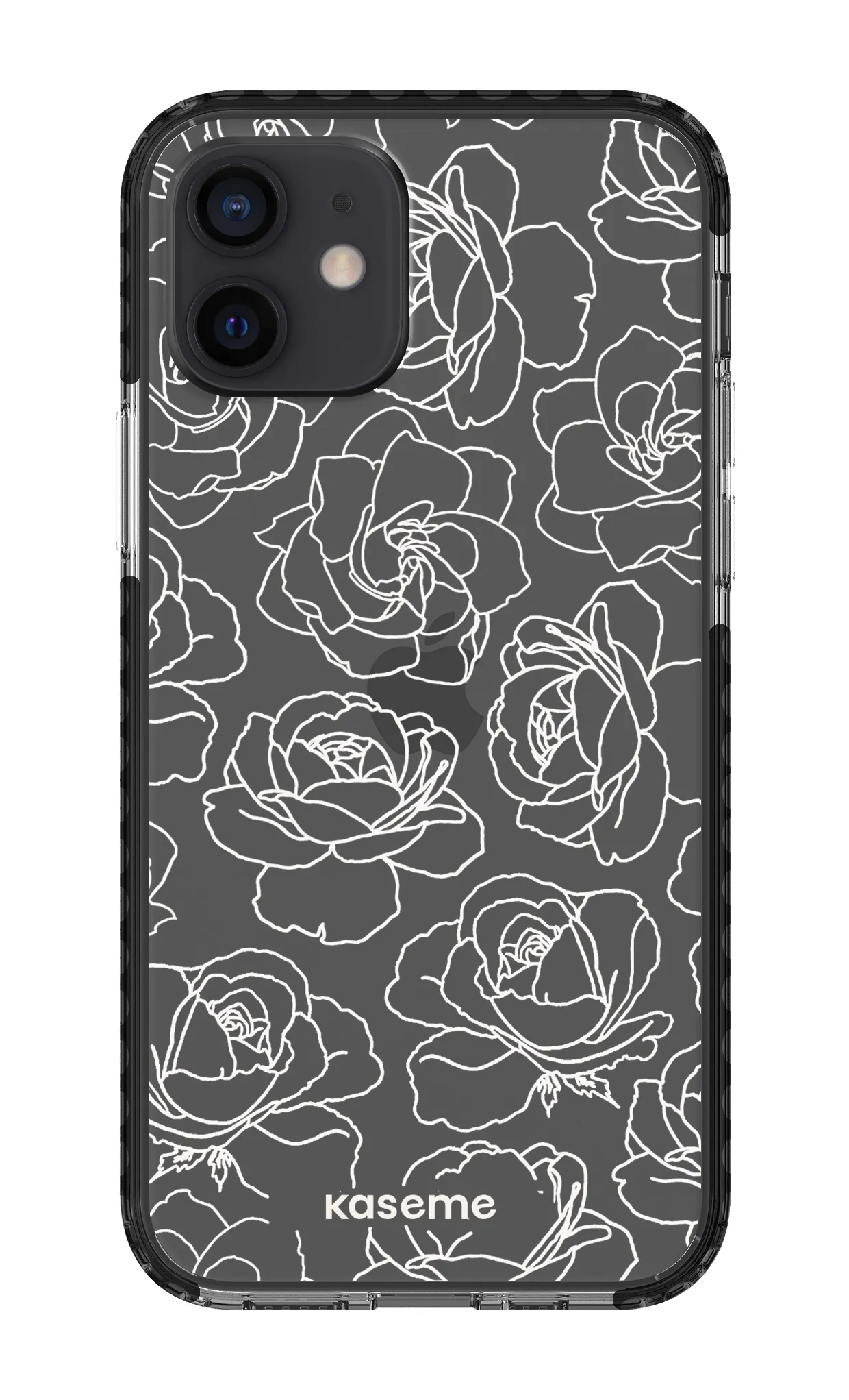 Polar Flowers Clear Case