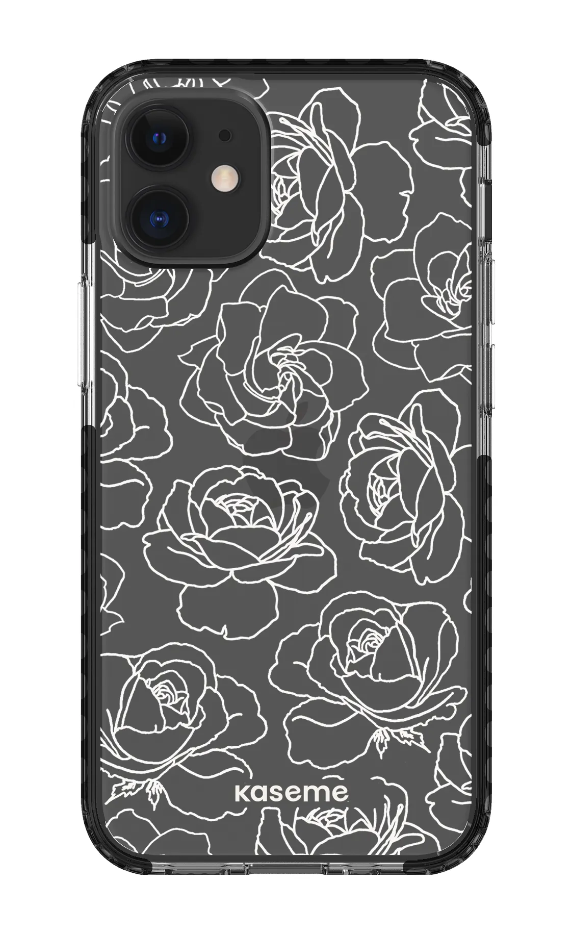Polar Flowers Clear Case
