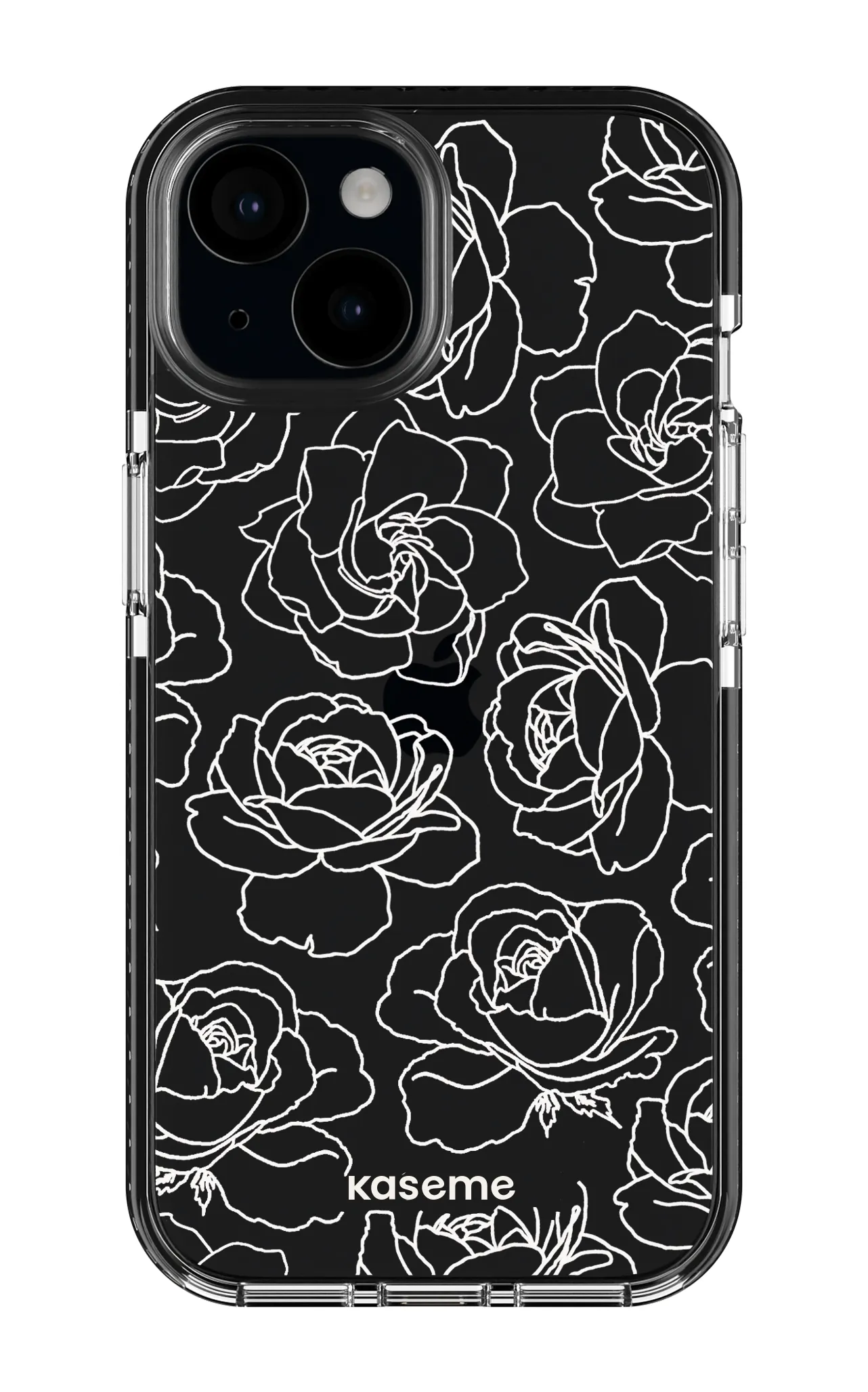 Polar Flowers Clear Case